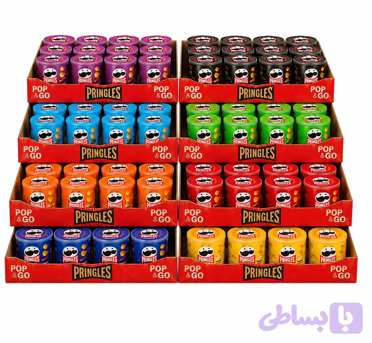 چیپس پرینگلز برند Pringles کوچک ۴۰گرم