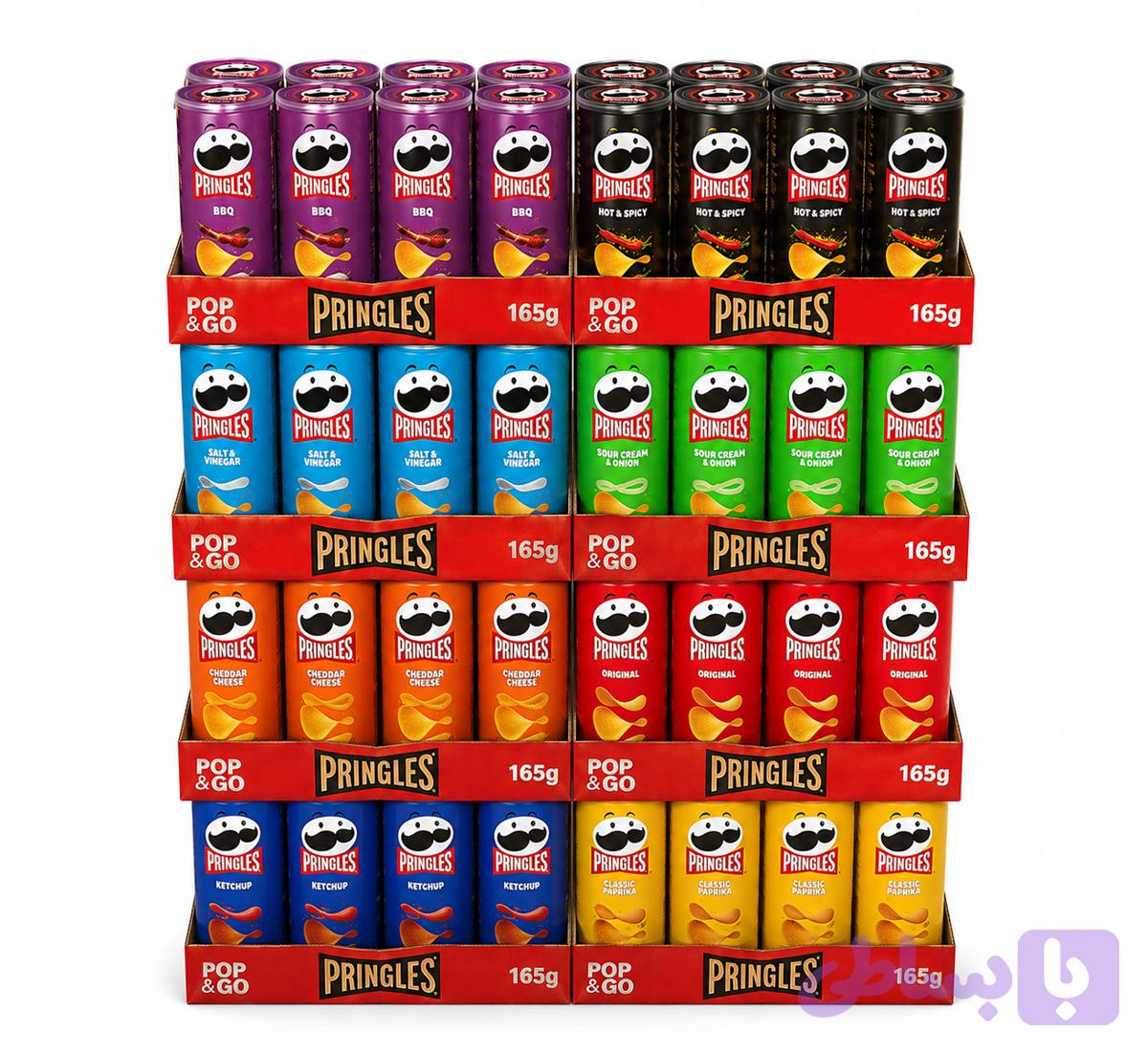 چیپس پرینگلز برند Pringles_ بزرگ ۱۶۵گرم