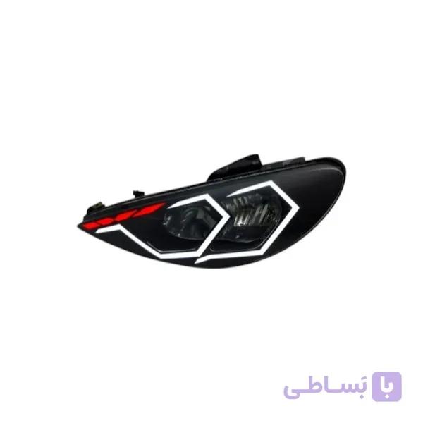 چراغ جلو اسپرت 206 طرح ریچ — تصویر 1