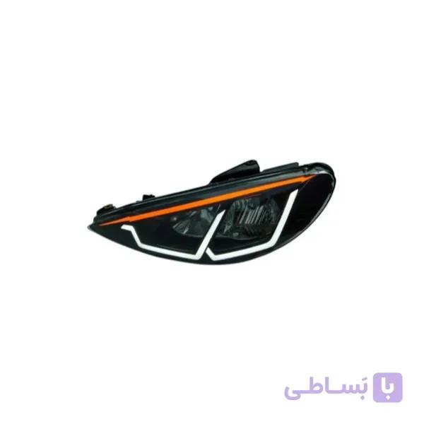 چراغ جلو اسپرت 206 طرح U — تصویر 1