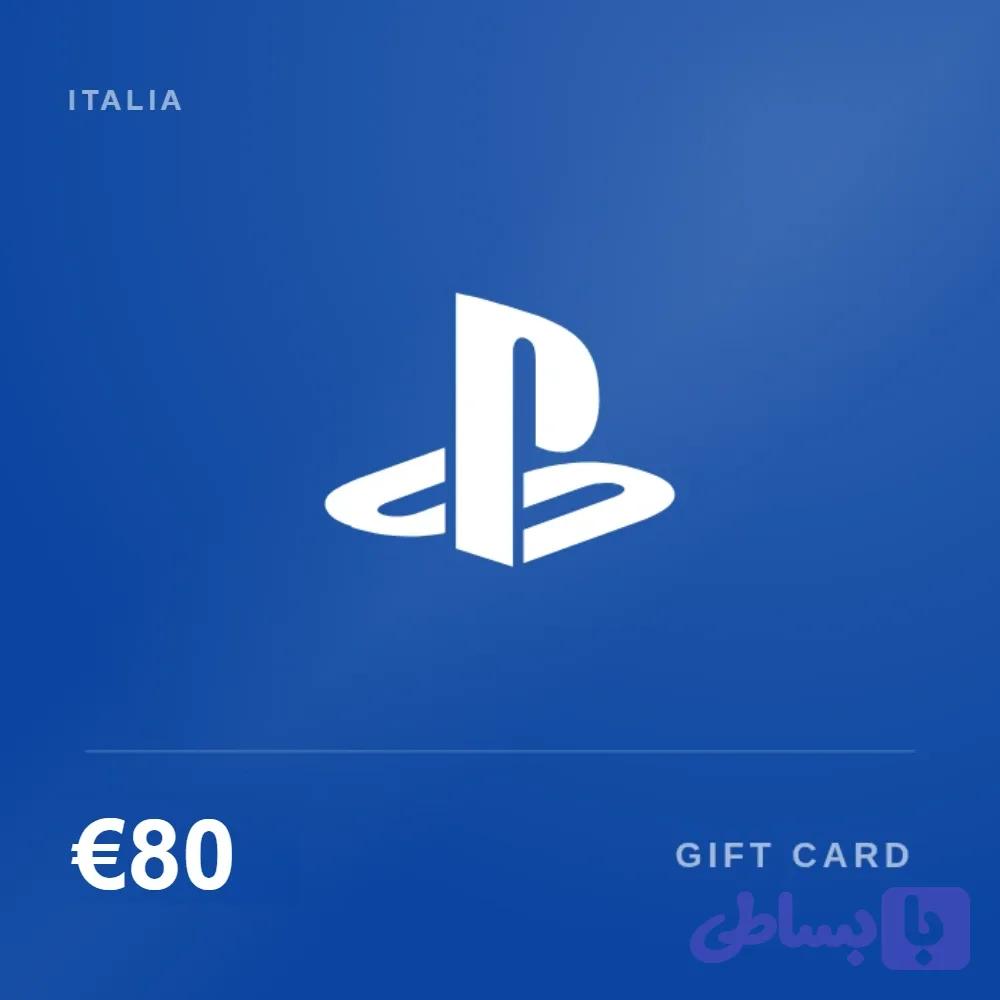 گیفت کارت 80 یورو پلی استیشن ایتالیا