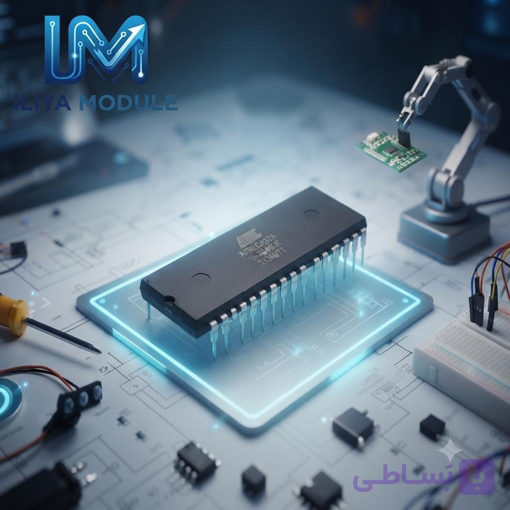 میکروکنترلر ATMEGA32A-PU - ILIYA MODULE