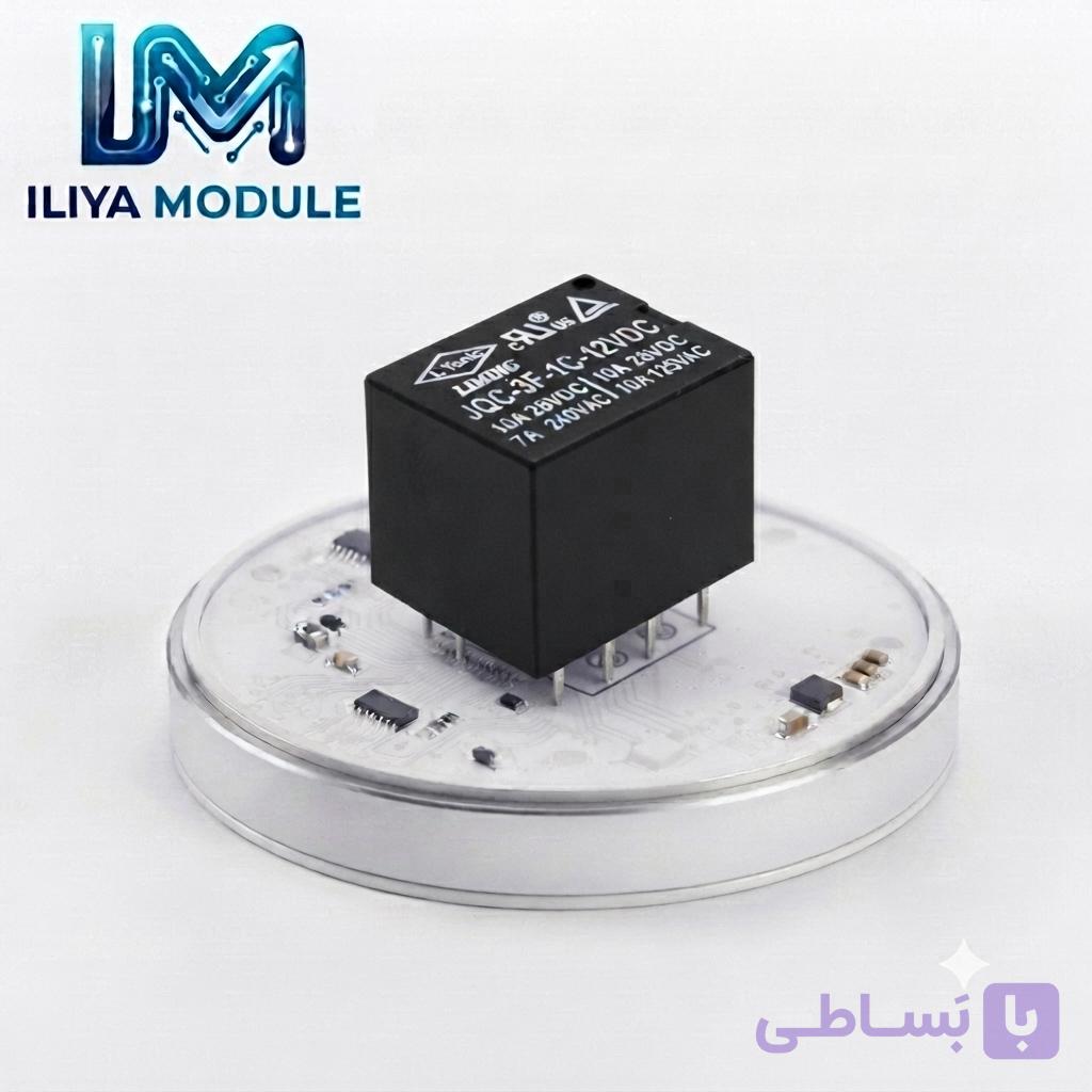 رله 12V-10A پایه میلون T73 - ILIYA MODULE