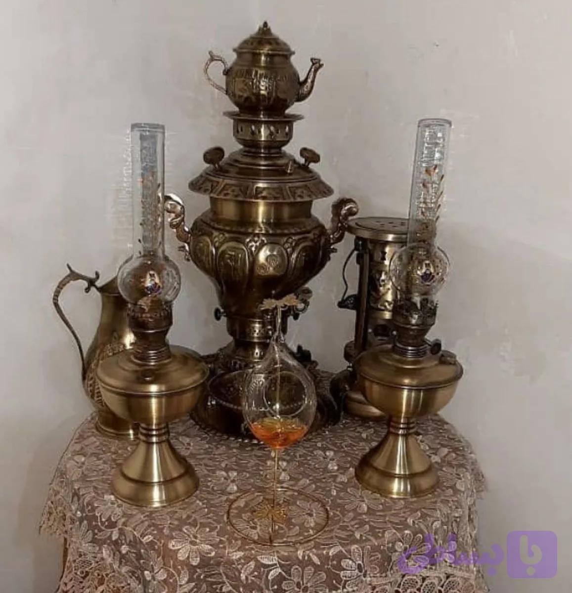 سماور زغالی 6 لیتری نامدار