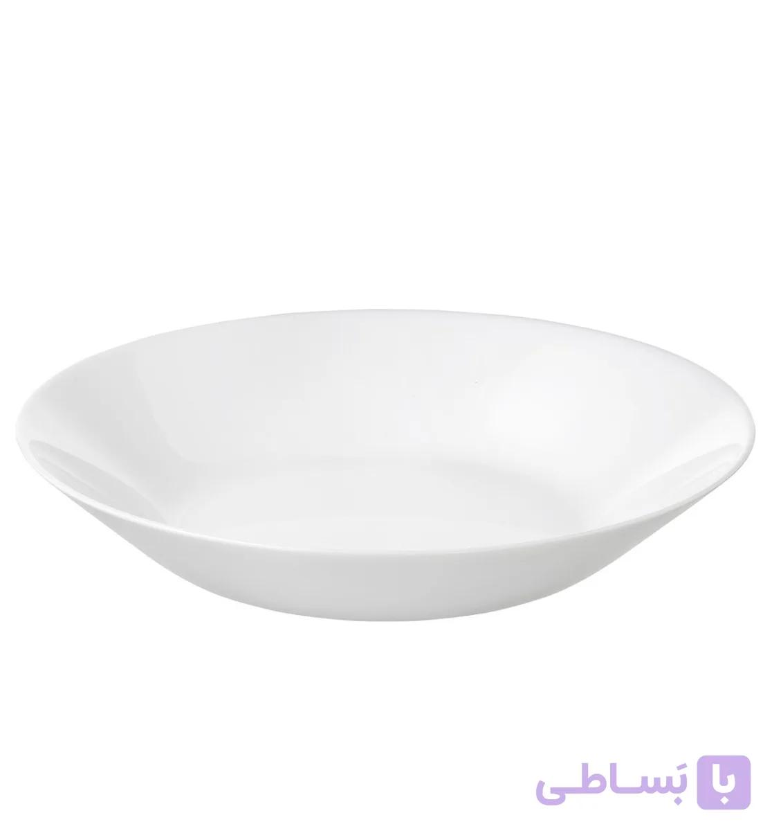 بشقاب سفید ته‌گود آرکوپال ایکیا