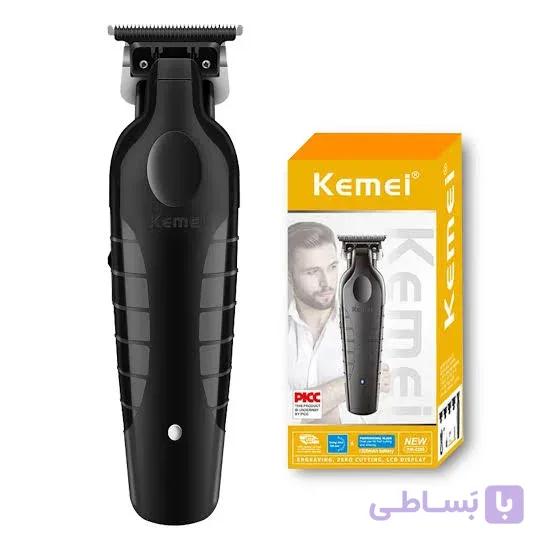 کیمی مدل( KM-2299 ) ماشین خط زن یا صفر زن موی سر و صورت — تصویر 1
