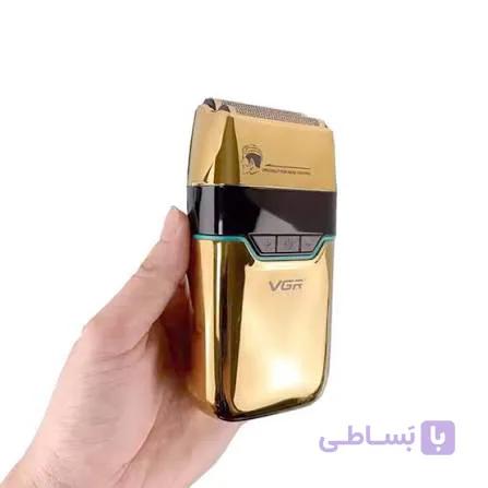 ماشین اصلاح VGR V-350💇| شیور فویلی صفرزن حرفه‌ای — تصویر 1
