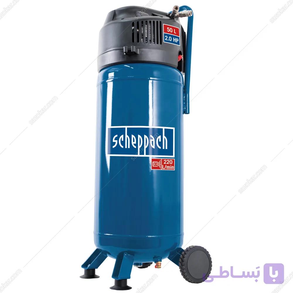 کمپرسور باد ایستاده 50 لیتری 1500 وات 10 بار شپخ مدل 5906125901 - HC51V