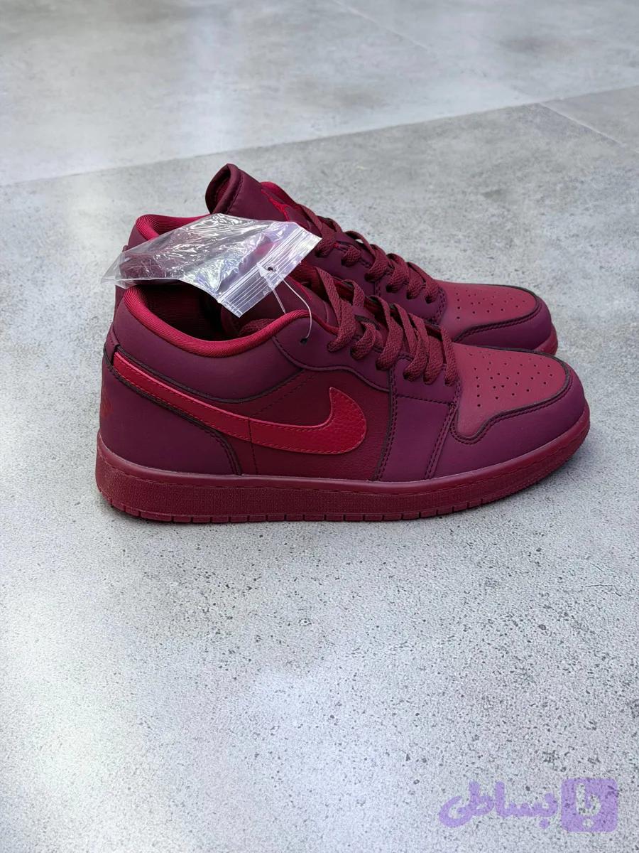 جردن 1 مید قرمز Air Jordan 1 Mid –Red / All Red