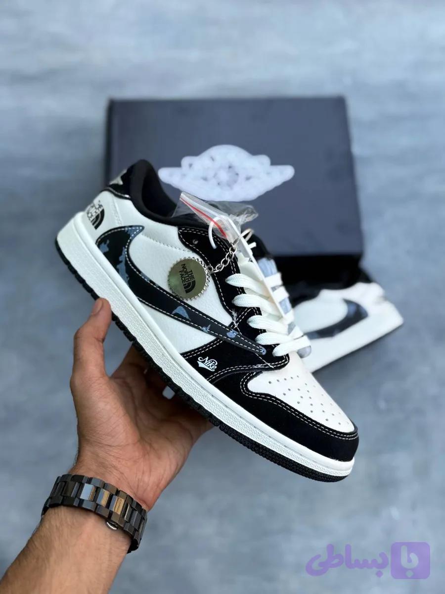 نایک جردن ۱ لو تراویس اسکات \ Nike Air Jordan 1 Low Travis Scott x کد ۱۳۰