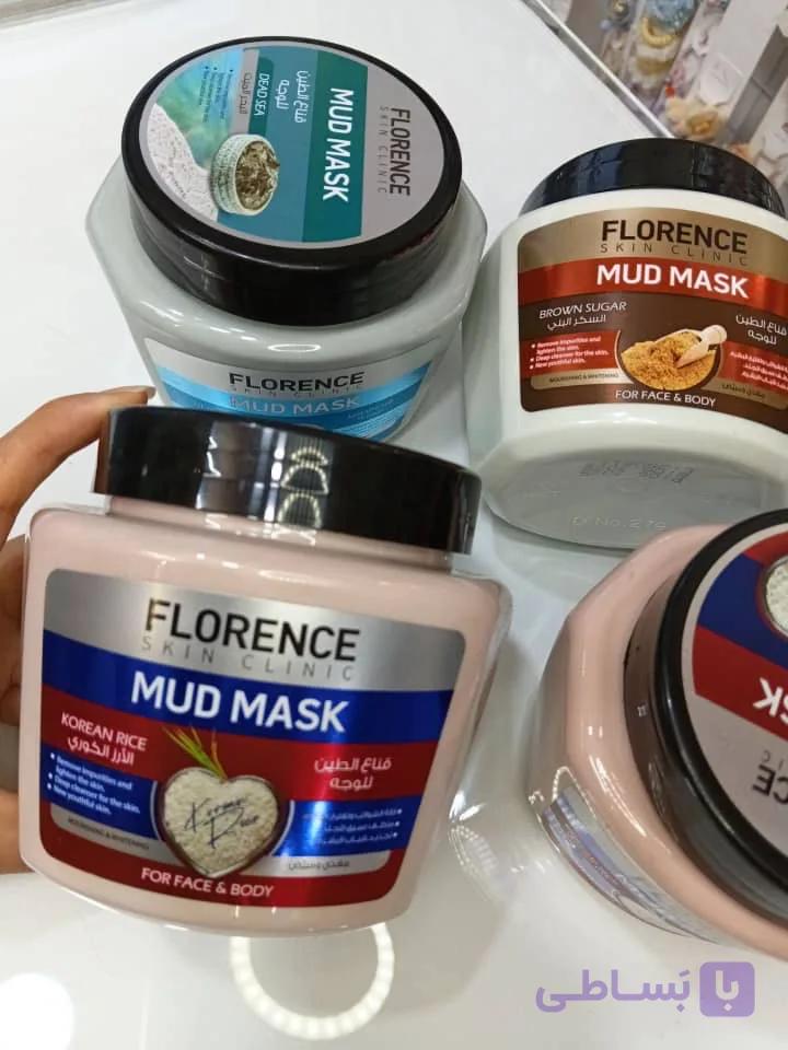 ماسک گل Mud Mask Florence | پاکسازی و مراقبت از پوست — تصویر 1