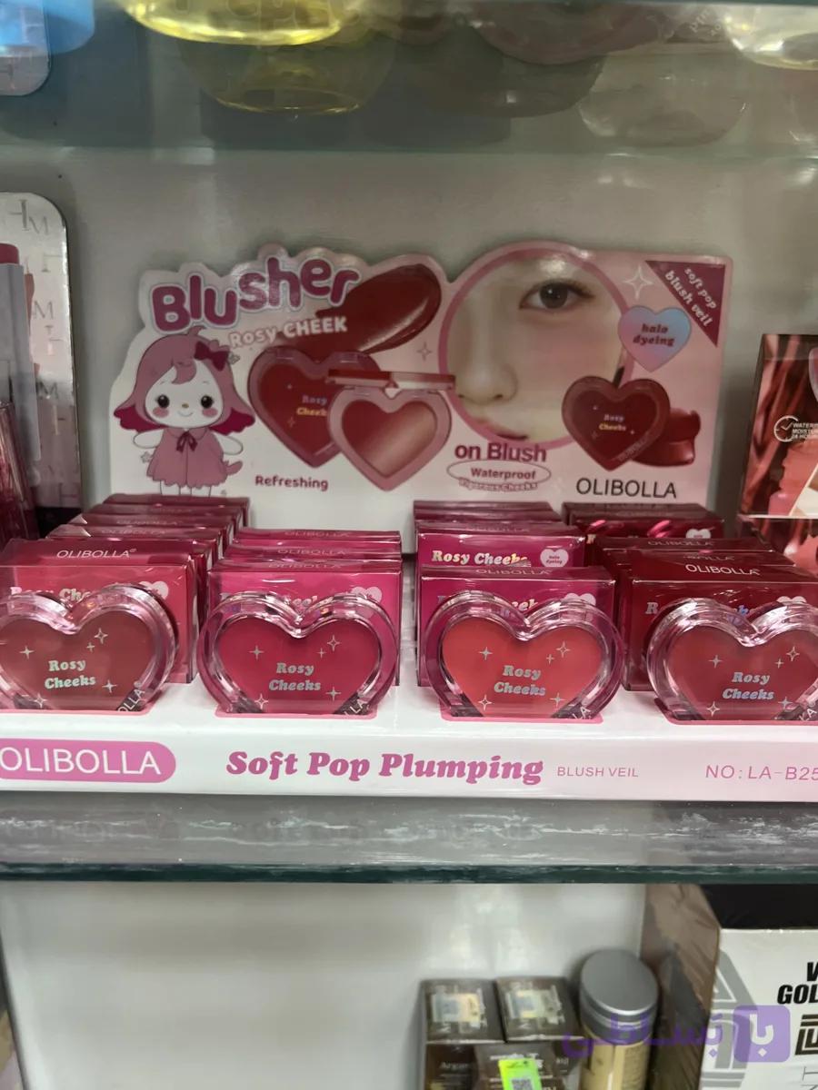 رژگونه Olibolla Rosy Cheek | رنگی جذاب و طبیعی برای گونه‌ها — تصویر 1