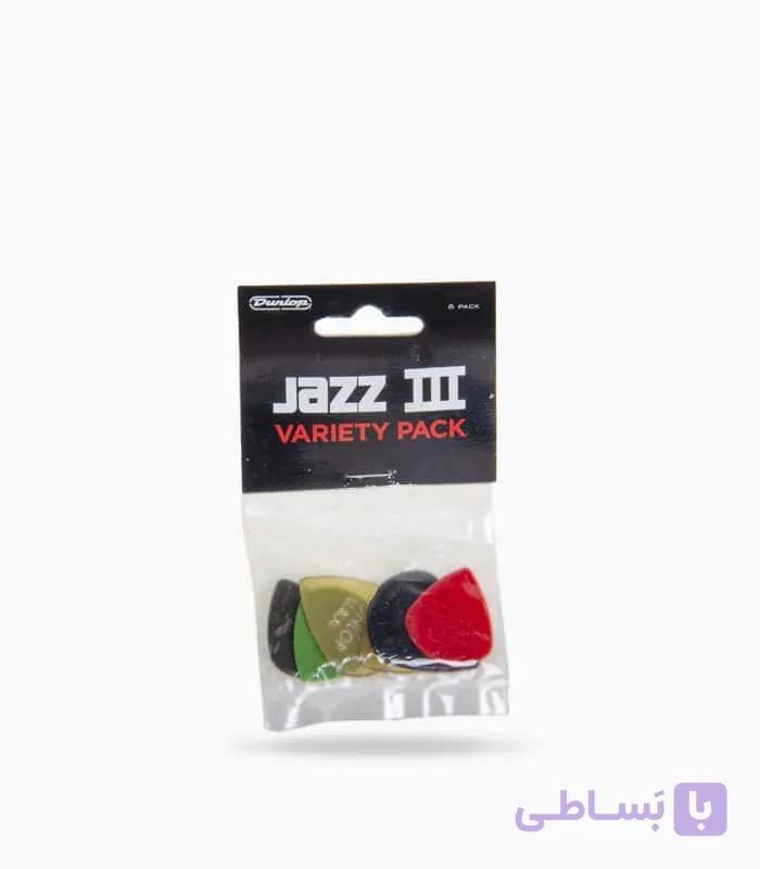 پیک گیتار dunlop jazzIII variety pack
