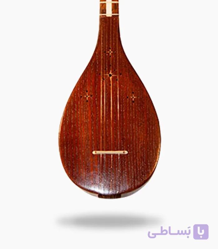 سه تار صادق عظیمی کاسه ساده.وسط دسته استخوان.پنجه قنبری — تصویر 1