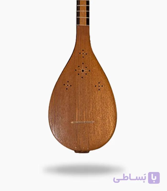 سه تار صادق عظیمی کاسه لاترکی (کاسه مغزی).بغل دسته آبنوس.پنجه قنبری — تصویر 1