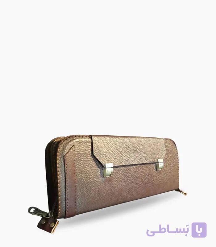 کیف دودوک چرم طبیعی — تصویر 1
