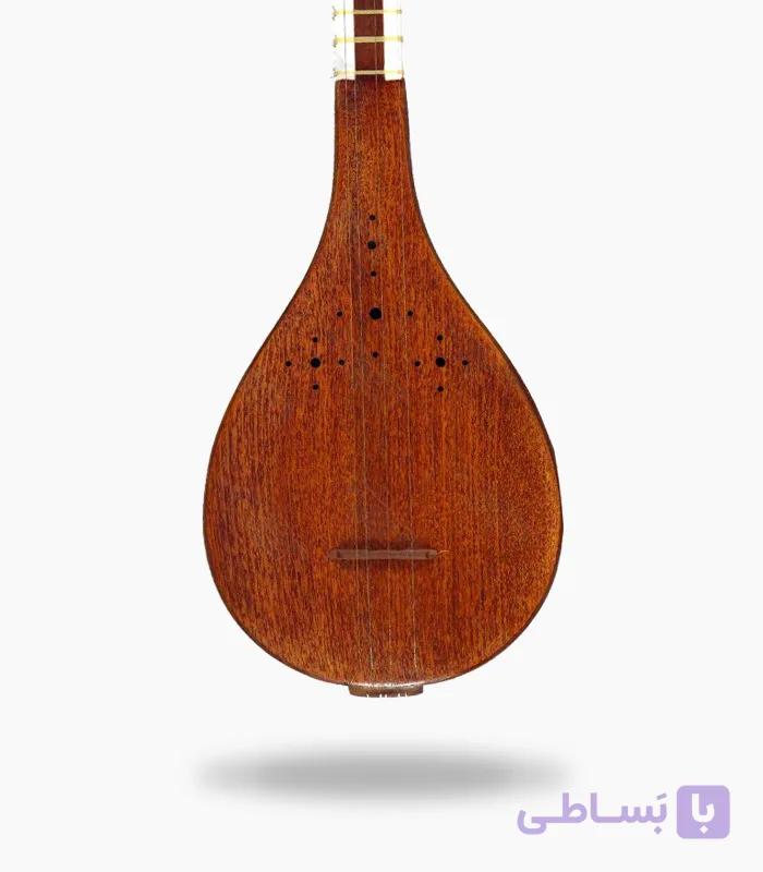 سه تار صادق عظیمی کاسه ساده دسته استخوانی پنجه سنتی — تصویر 1