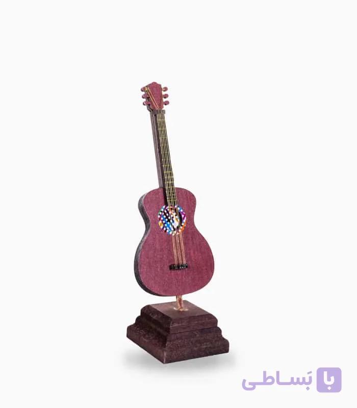ساز دکوری پایه مکعبی گیتار کلاسیک