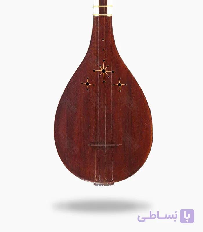 سه تار صادق عظیمی کاسه مغزی دسته استخوانی پنجه قنبری — تصویر 1