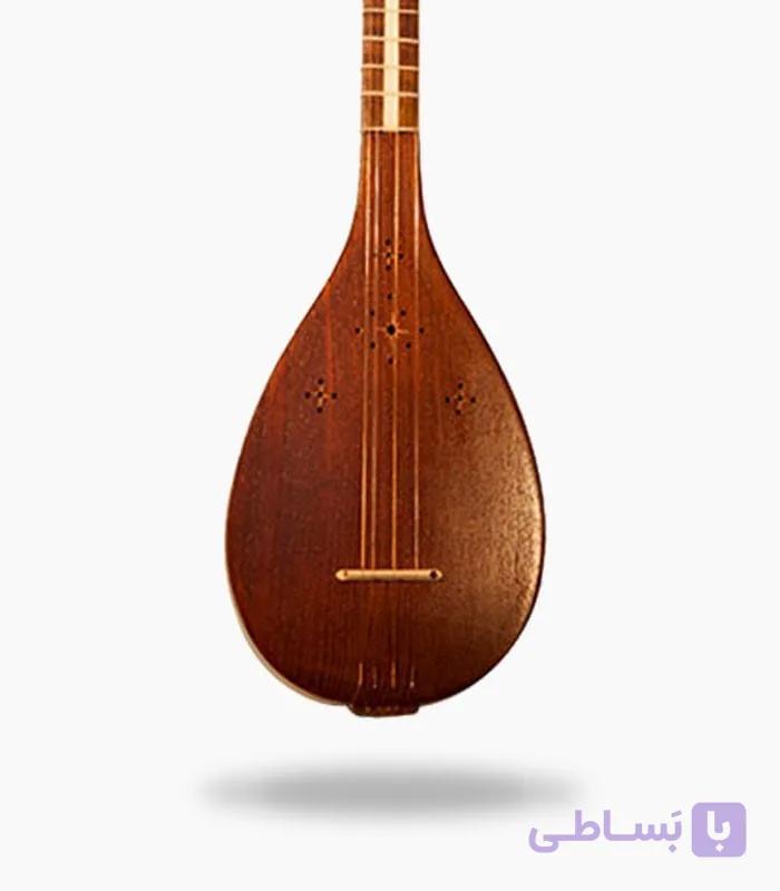 بسته ویژه سه تار صادق عظیمی کاسه ساده وسط دسته استخوان پنجه سنتی — تصویر 1