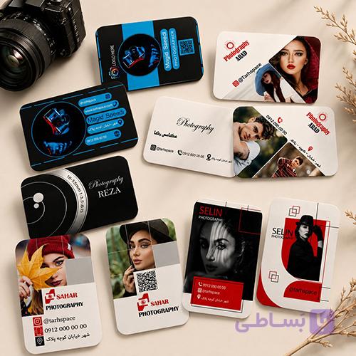مجموعه پنج عددی کارت ویزیت عکاسی 005