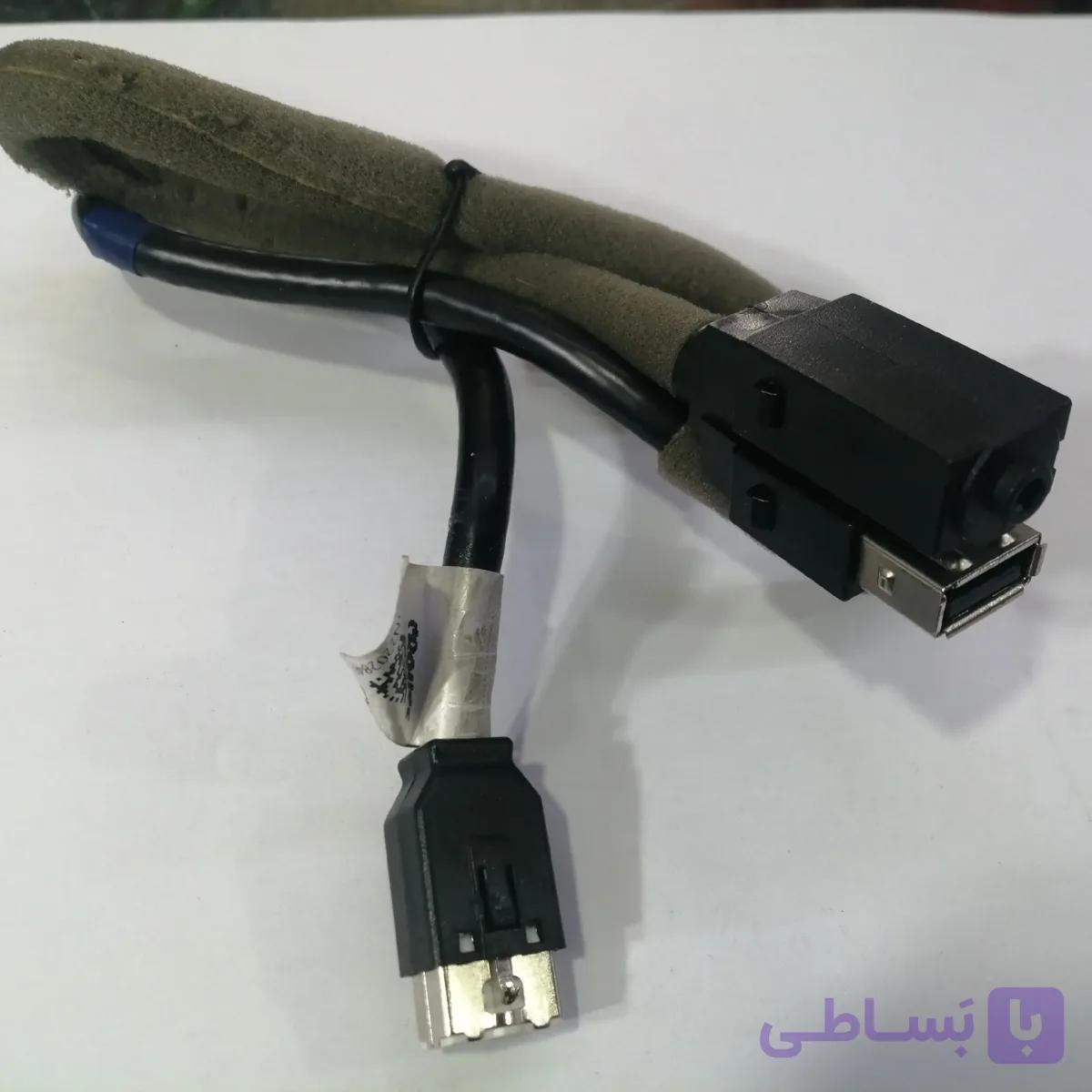 کابل رابط فلش و aux مانیتور فابریک شاهین و اطلس و سهند