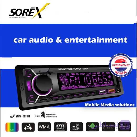 پخش خودرو بلوتوث دار sorex کره مدل SR-6501 — تصویر 1