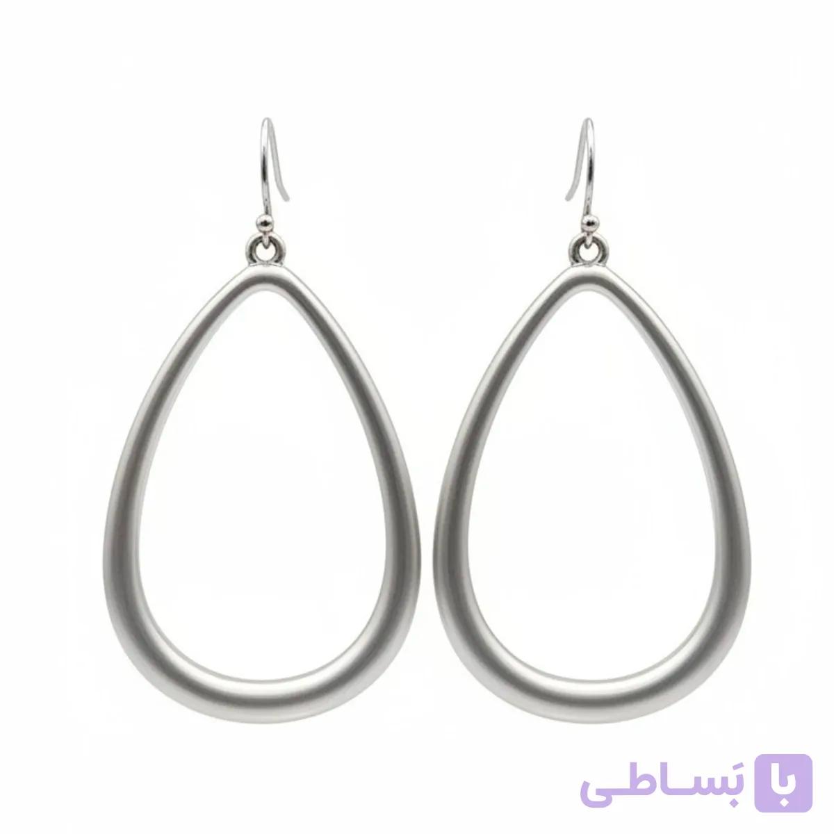 گوشواره زنانه رزینی اشکی — تصویر 1