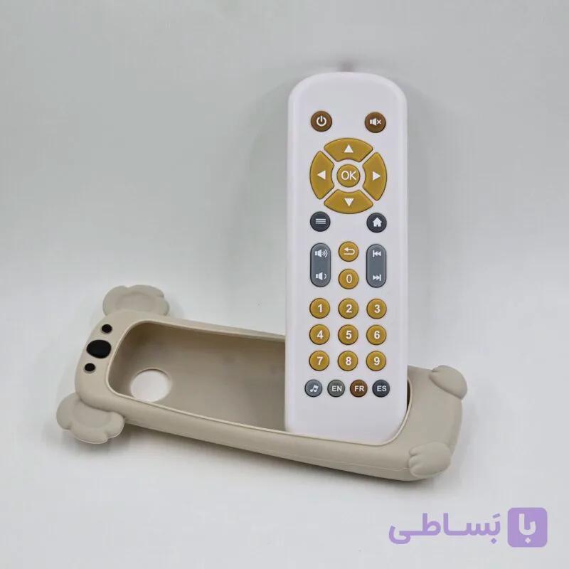اسباب بازی ریموت کنترل آموزشی و موزیکال نوزاد مدل کوآلا با کاور سیلیکونی محافظ — تصویر 1