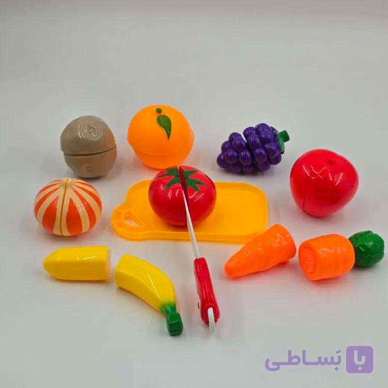 ست اسباب بازی برش سبزیجات چسبی چاقودار — تصویر 1