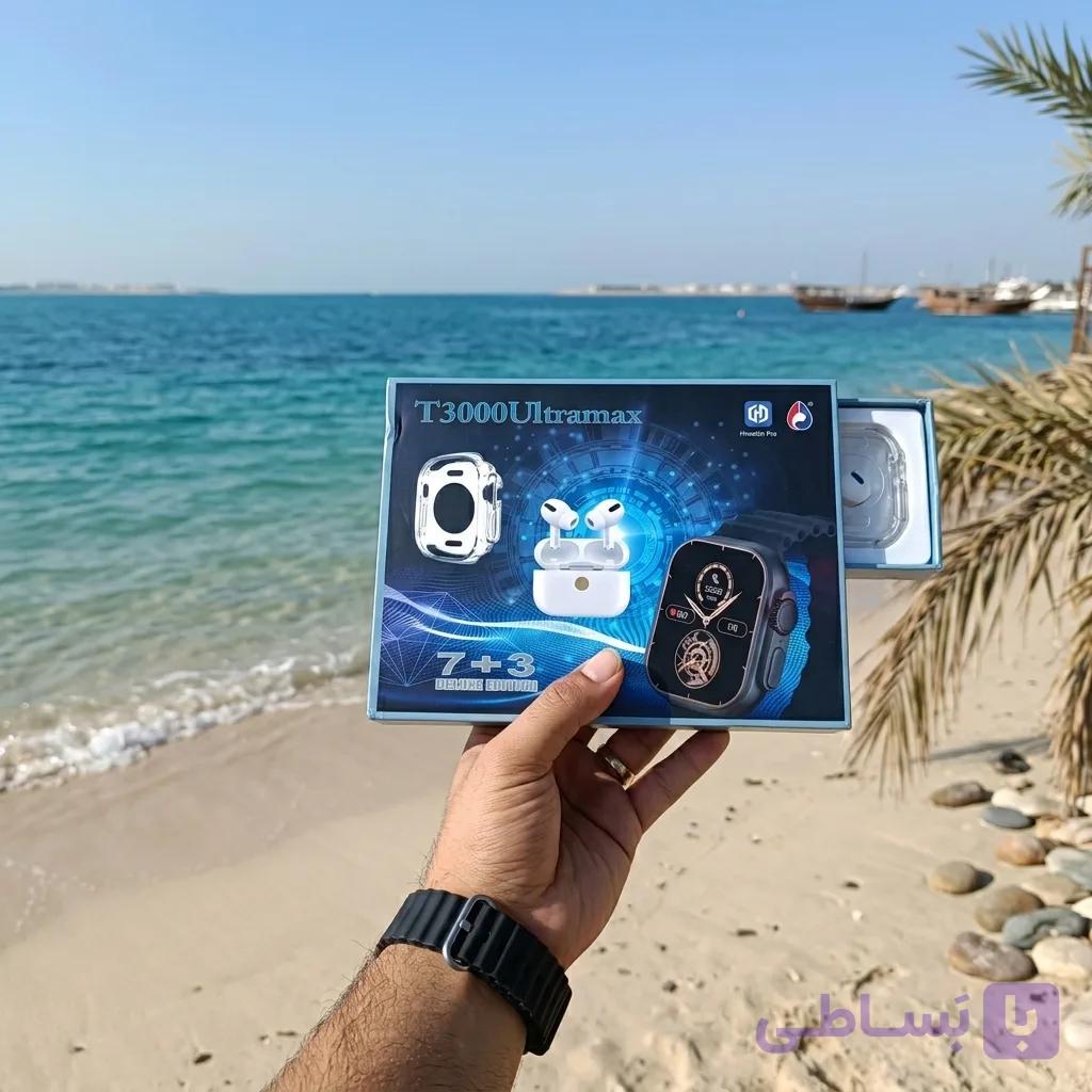 ساعت هوشمند مدل T3000Ultramax ایرپاد دار