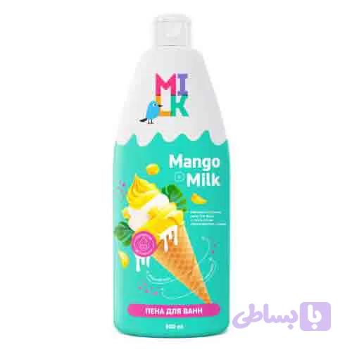 شامپو بدن milk رایحه شیر و انبه 800میل ساخت کشور روسیه