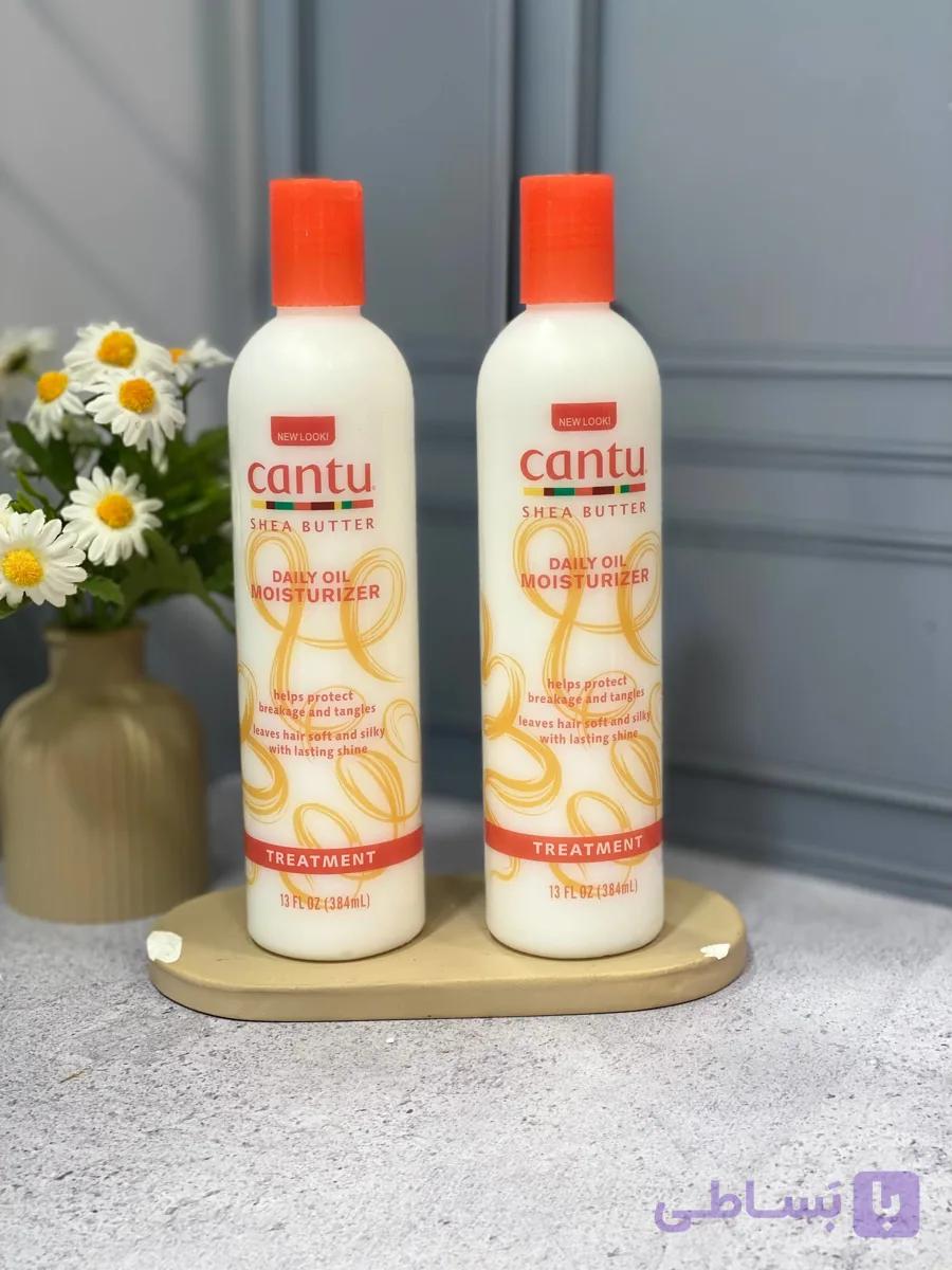 روغن مرطوب‌کننده روزانه مو کانتو شی باتر Cantu Shea Butter Daily Oil Moisturizer حجم 384 میلی‌لیتر — تصویر 1