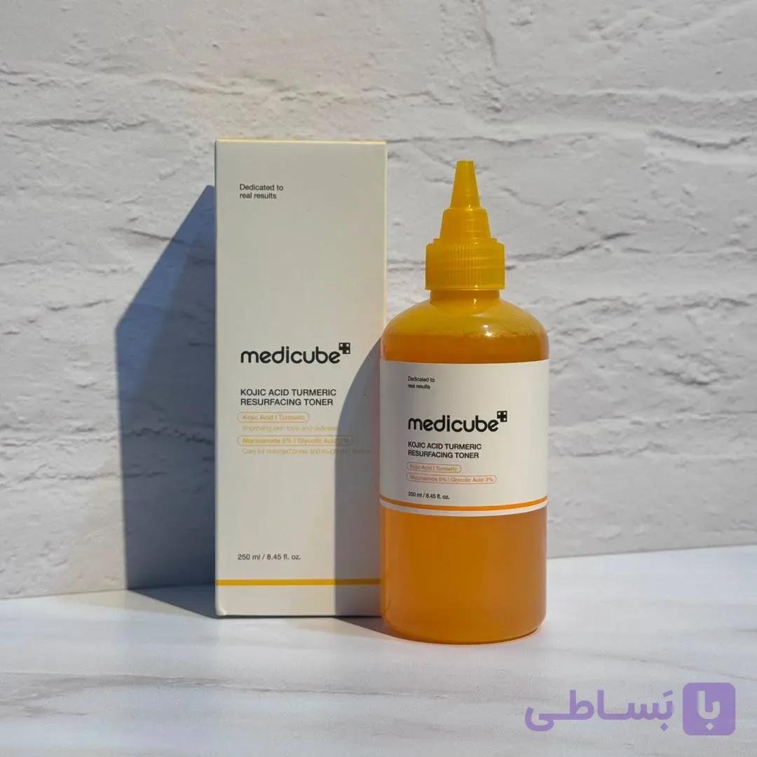 تونر زردچوبه مدی کیوب Medicube Kojic Acid Turmeric Toner — تصویر 1