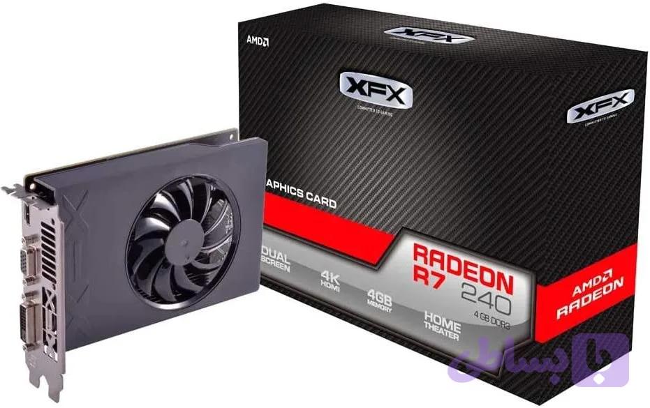 کارت گرافیک XFX Radeon R7 240A ظرفیت ۴ گیگابایت استوک