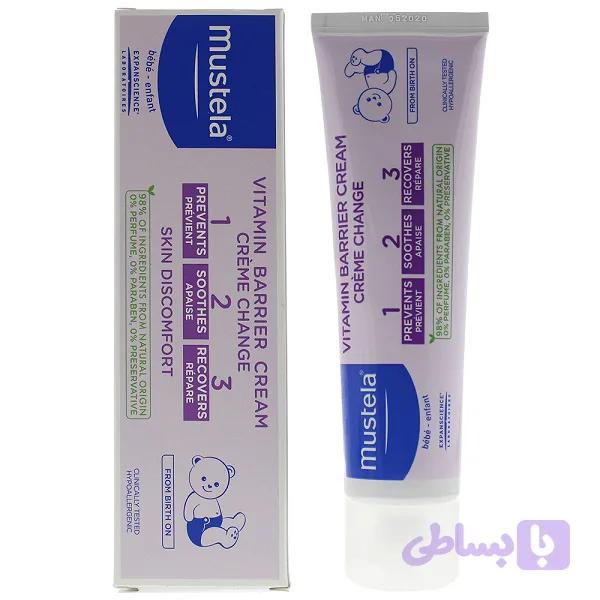کرم پیشگیری و درمان سوختگی موستلا (Mustela) حجم 100 میل