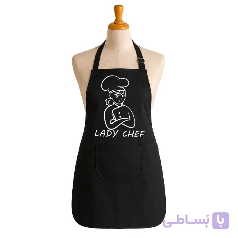 پیش بند آشپزخانه مدل lady chef — تصویر 1