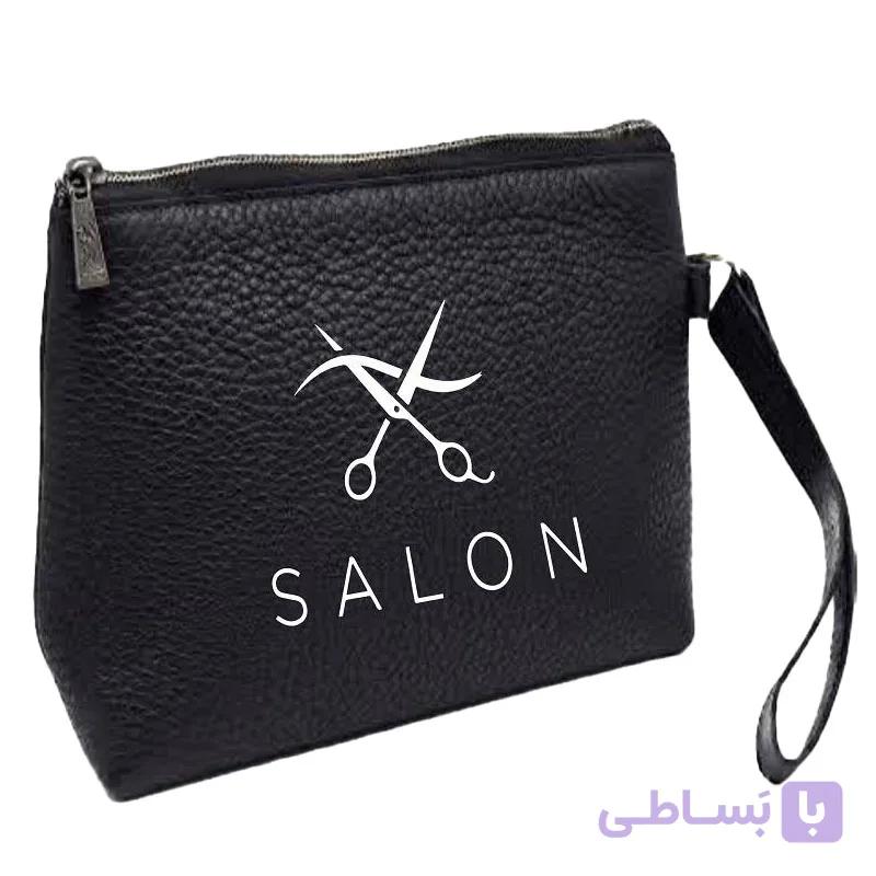 کیف آرایشگری چرم مصنوعی مدل salon — تصویر 1