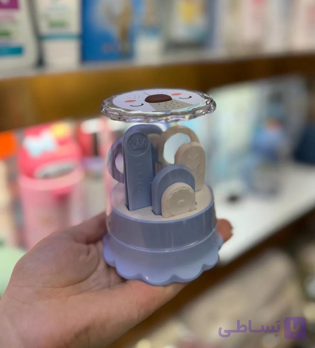 ست مانیکور و ناخنگیر نوزاد 5 تکه — تصویر 1