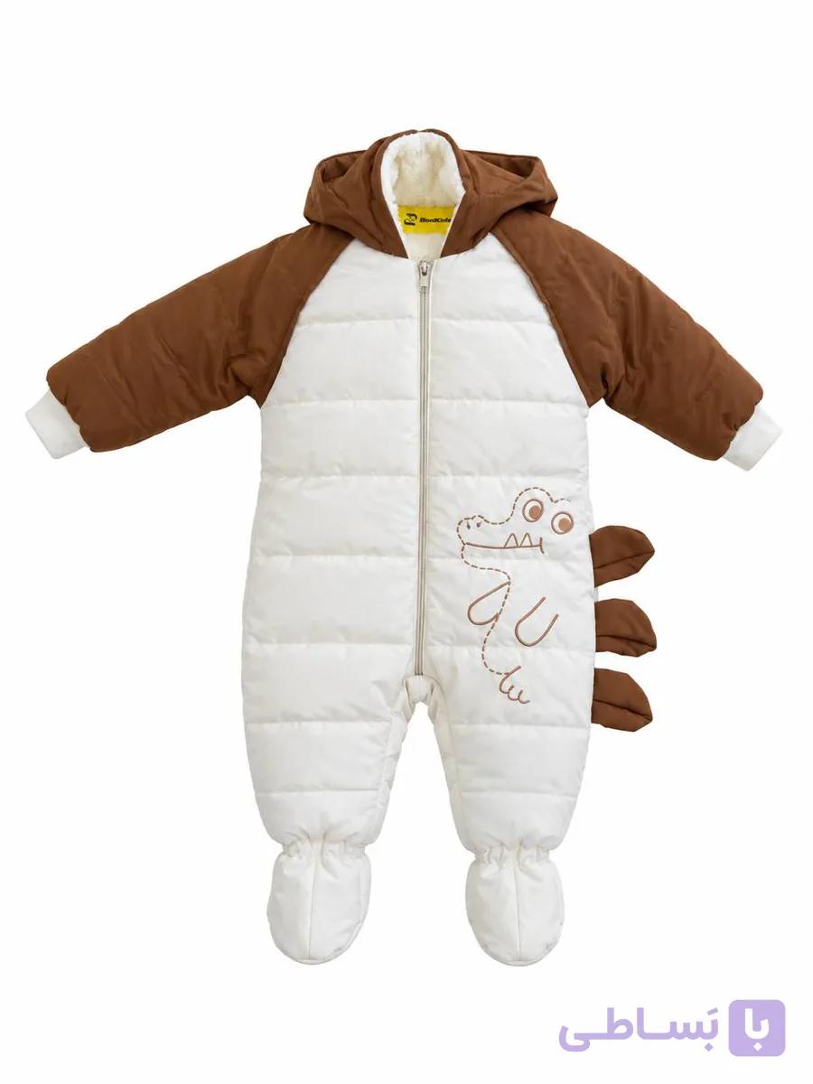 کاپشن سرهمی نوزادی وارداتی دایناسور ZiZiKids – کد 2163 — تصویر 1