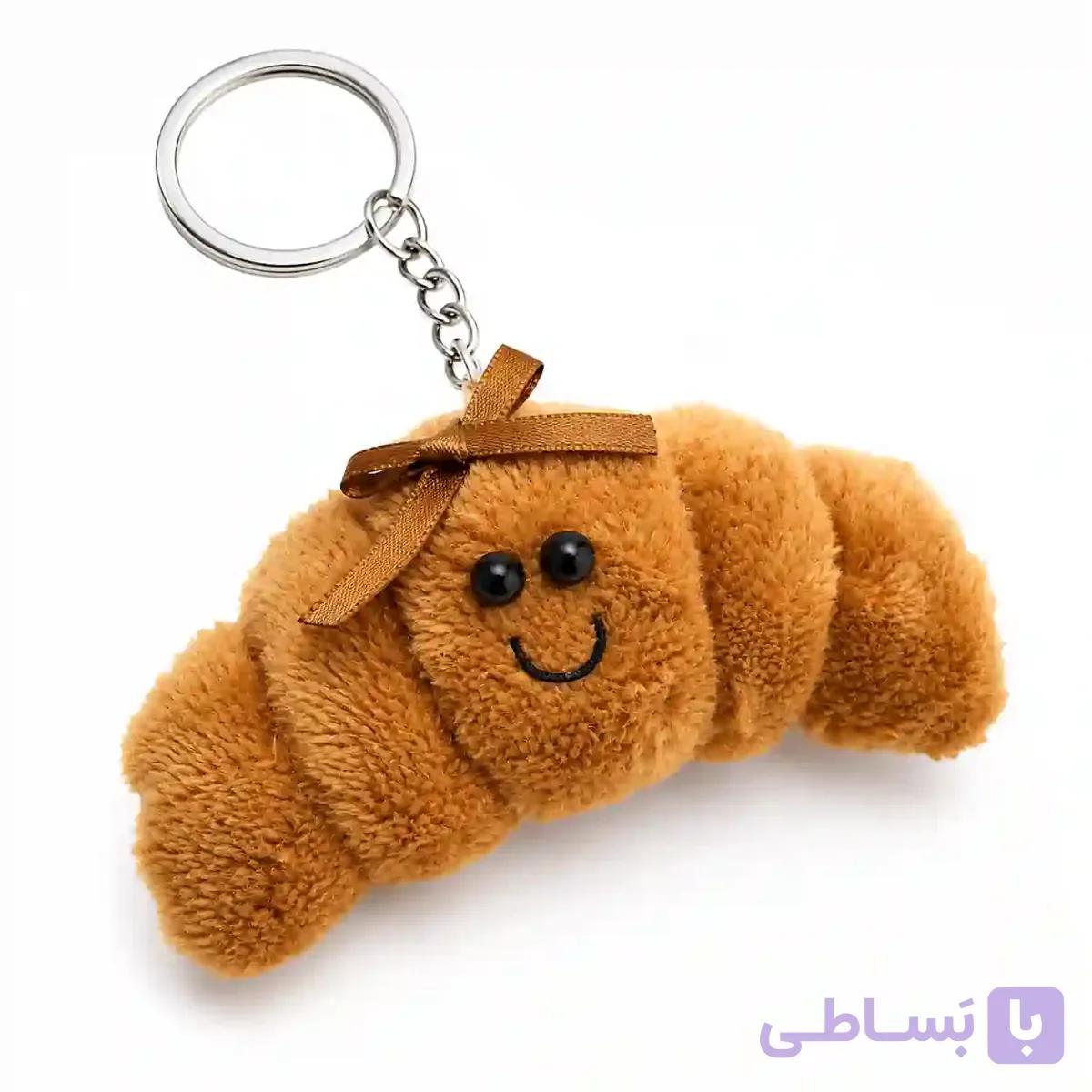 چارم بگ و آویز عروسک کروسان — تصویر 1