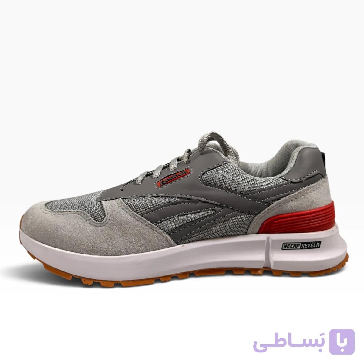 کتونی مردانه ریبوک طوسی-قرمز — تصویر 1