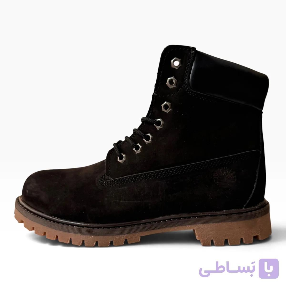 نیمبوت تیمبرلند رنگ مشکی — تصویر 1