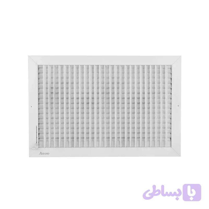 دریچه کولر فلزی مستطیلی — تصویر 1