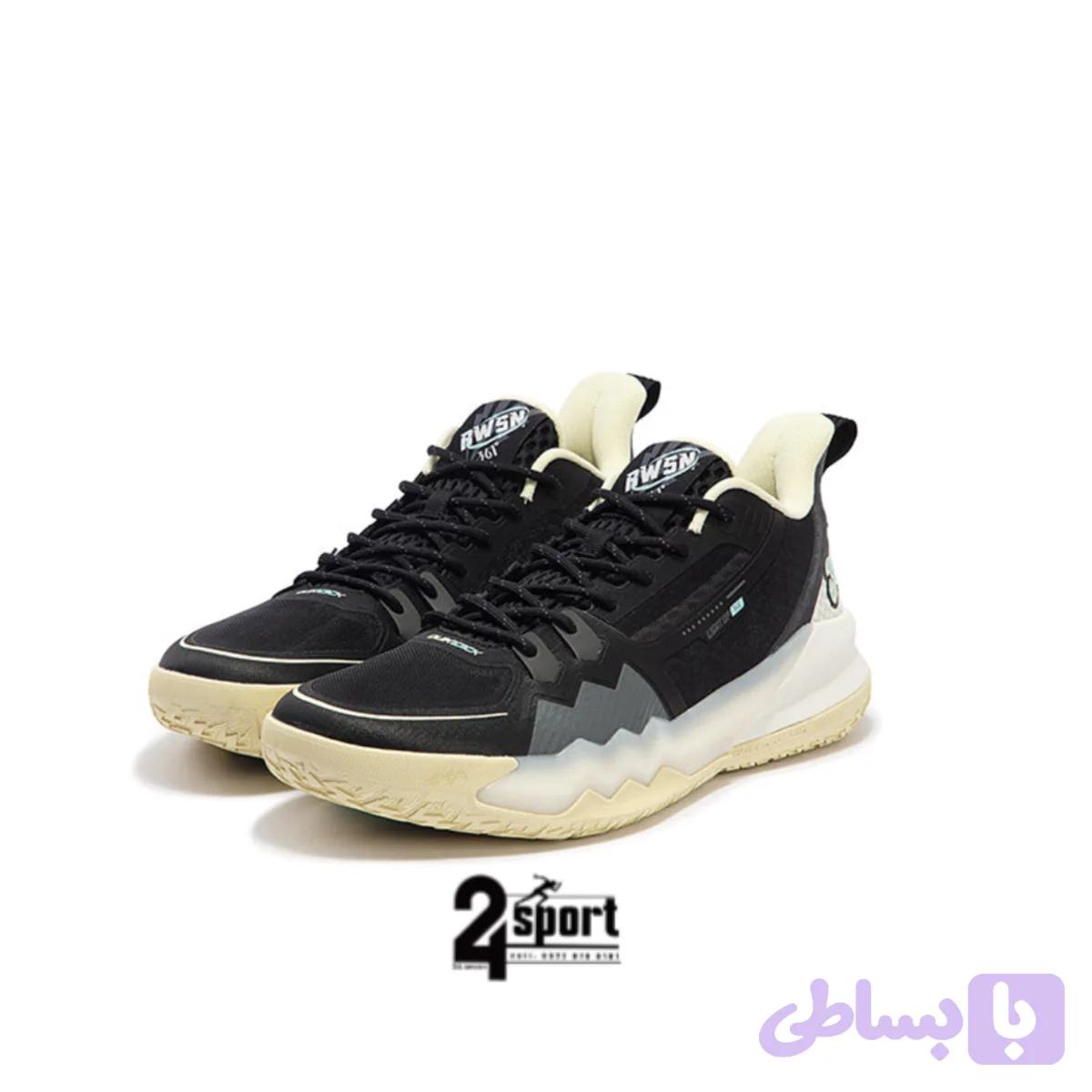 کتونی بسکتبال Burning Force 4.0 - Black/White