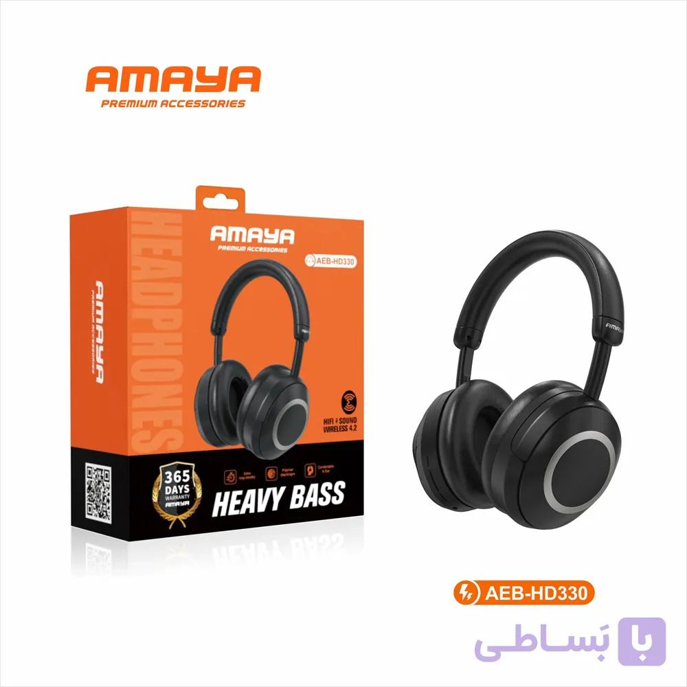هدفون بی سیم آمایا AEB-HD330 دارای گارانتی — تصویر 1