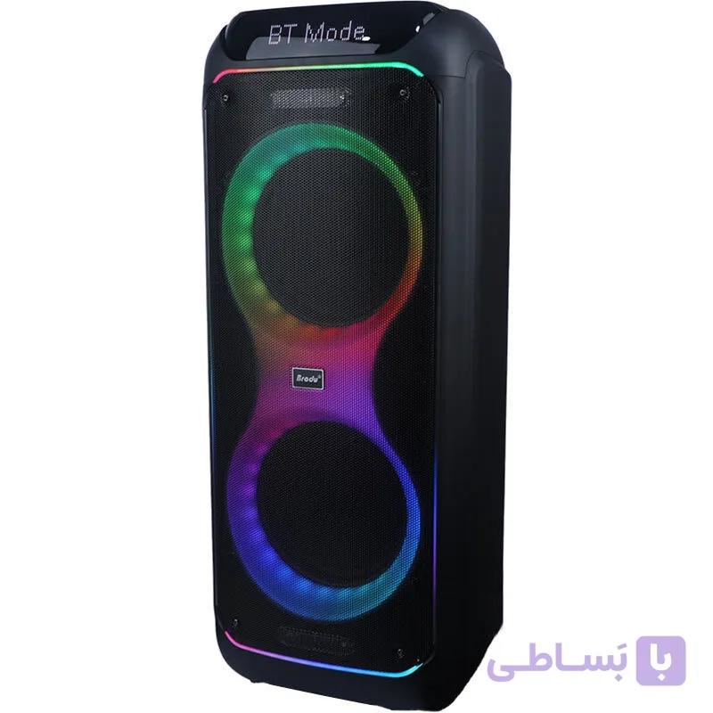 اسپیکر مدل BTS-2123 برودو بلوتوثی قابل حمل — تصویر 1