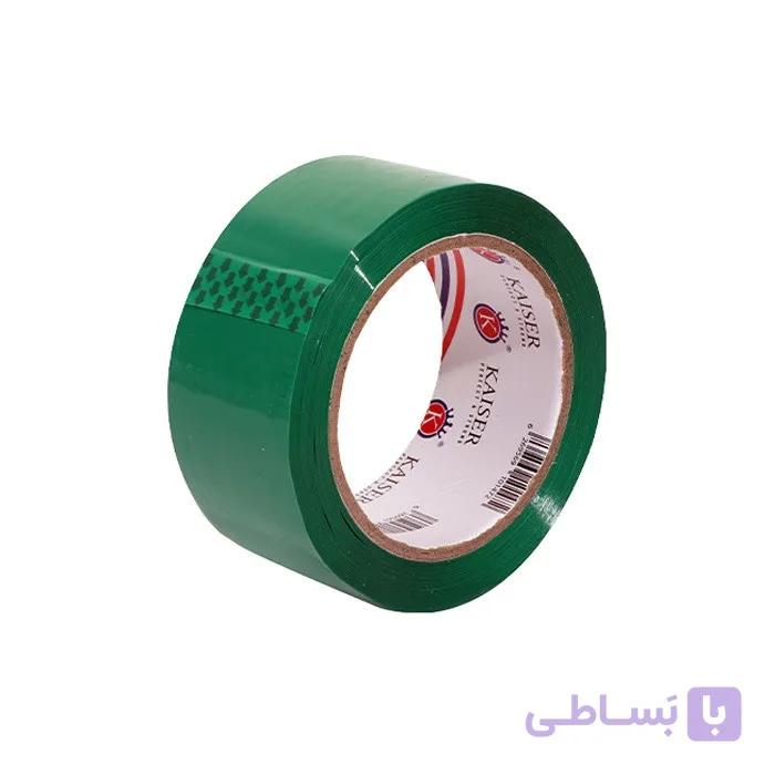 چسب پهن کایزر مدل SK156 عرض 5 سانتی متر (سبز رنگ)