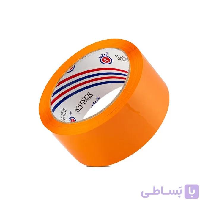 چسب پهن کایزر مدل SK157 عرض 5 سانتی متر (نارنجی رنگ)