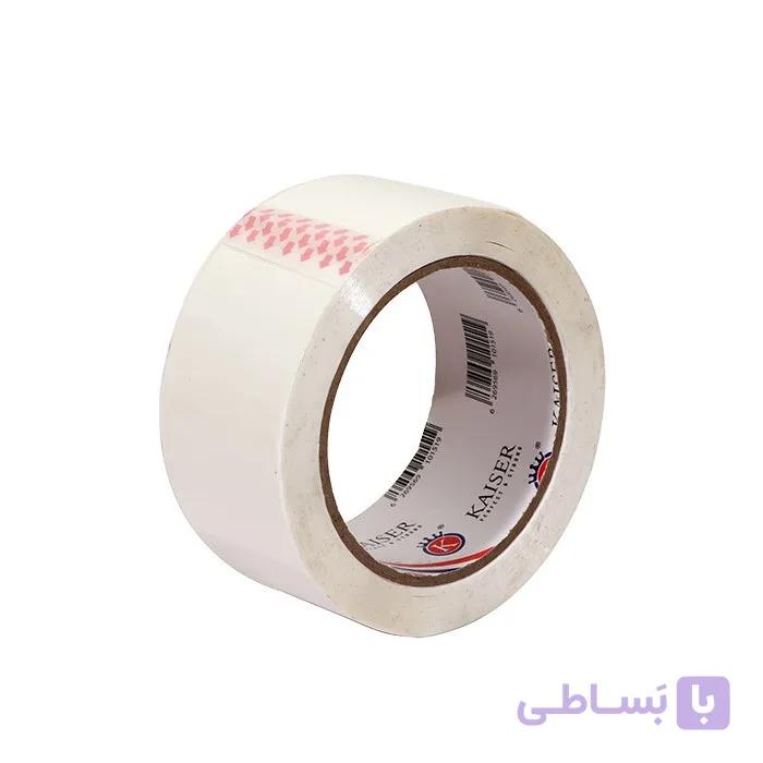 چسب پهن کایزر مدل SK152 عرض 5 سانتی متر(سفید رنگ)